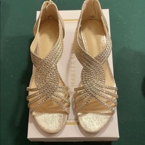 NWT Charter Club gold shoes, women’s size 9M